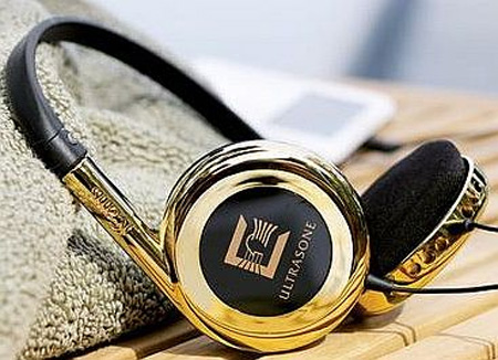 Gold HeadphonesSC