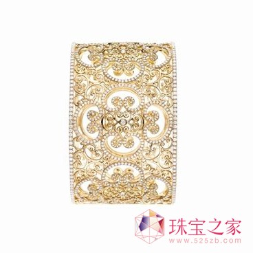 18K金鑲鉆手鐲