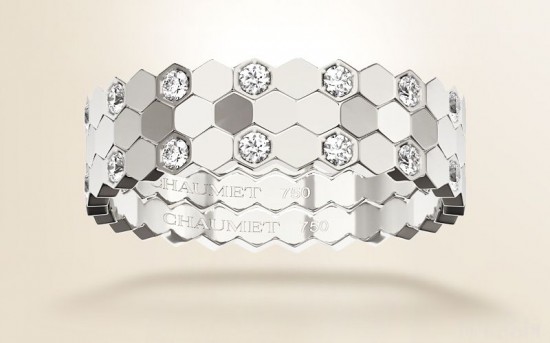 愛(ài)的蜂巢 Chaumet Bee My Love婚戒系列 愛(ài)的蜂巢 Chaumet 尚美Bee My Love婚戒系列