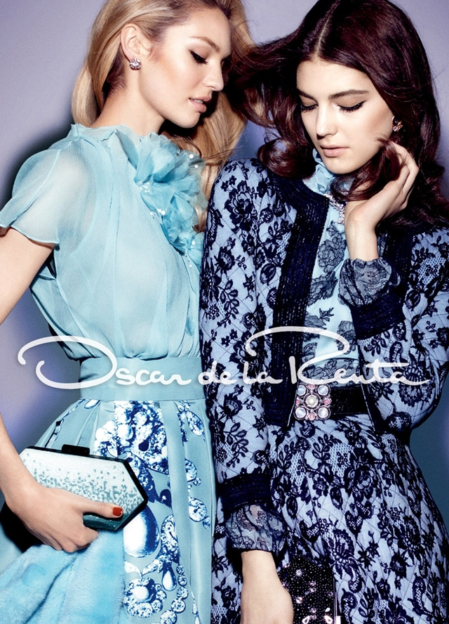 Ը߼YϵжؓʢOscar de la Rental2012ﶬVVՈλϷǳģCandice SwanepoelcKatryn Krugerο˹VMɫ^AF錚cλGϷǹĘ׽YϵØOʬFcͬA| 