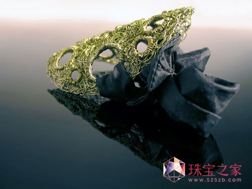 亂中有序 自然形態紋理珠寶設計欣賞