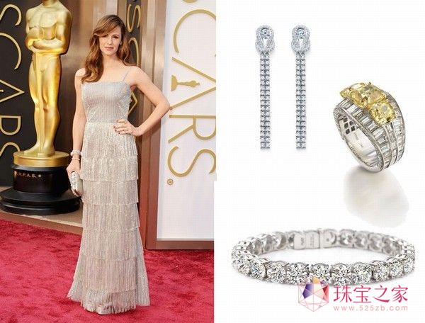 柯瑞蘭克(Olga Kurylenk)佩戴寶格麗(BVLGARI)DIVA系列玫瑰金珍珠母貝耳環